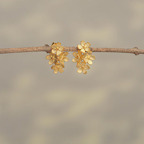 Floral Stud Earrings